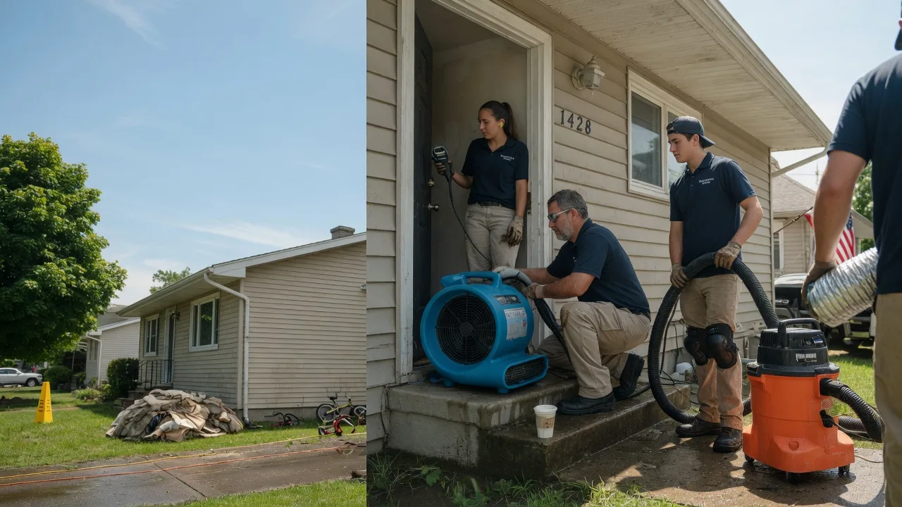Water Damage Restoration in Amesville, OH near me